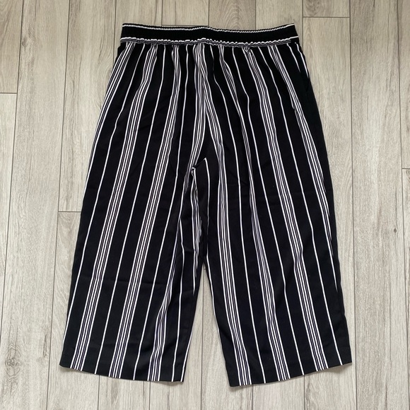 Addition Elle Striped Wide Leg Trouser - 1X - Picture 2 of 2